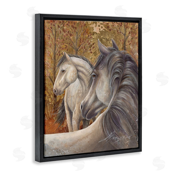 Stupell Industries Jody Bergsma | Horses In Autumnal Forest