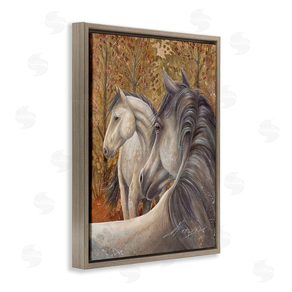 Stupell Industries Jody Bergsma | Horses In Autumnal Forest