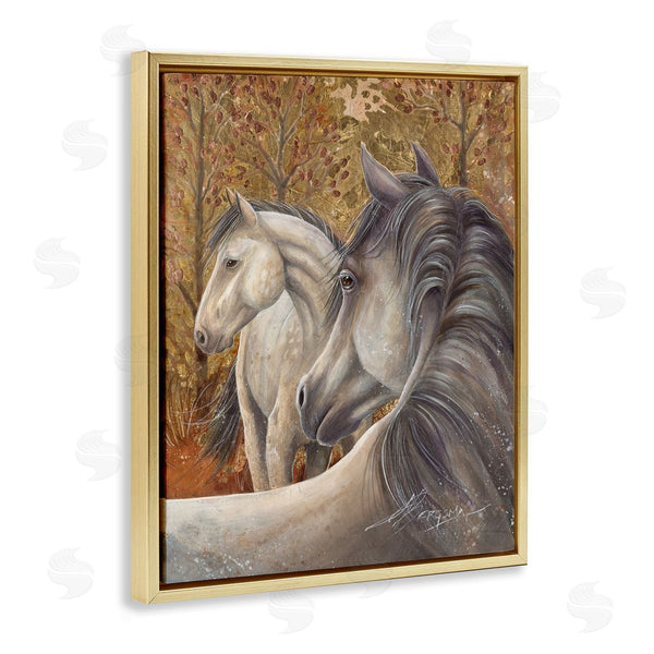 Stupell Industries Jody Bergsma | Horses In Autumnal Forest