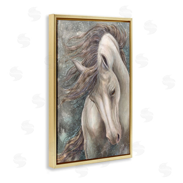 Stupell Industries Jody Bergsma | Rearing Horse With Waving Mane