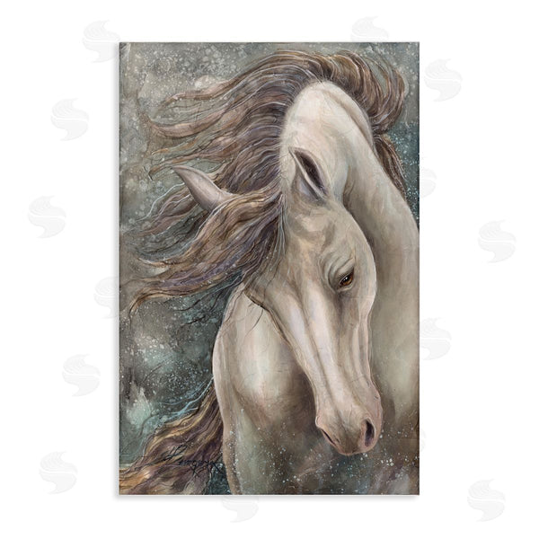 stupell industries Jody Bergsma | Rearing Horse with Waving Mane