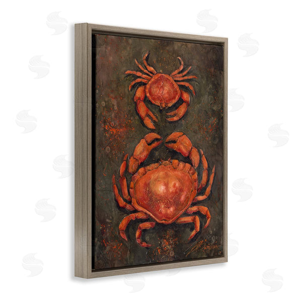 Stupell Industries Jody Bergsma | Small & Large Crab Pair Wall Art
