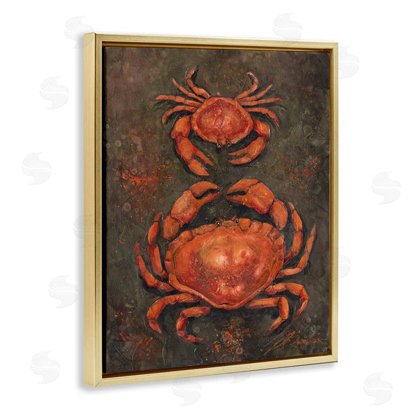 Stupell Industries Jody Bergsma | Small & Large Crab Pair Wall Art