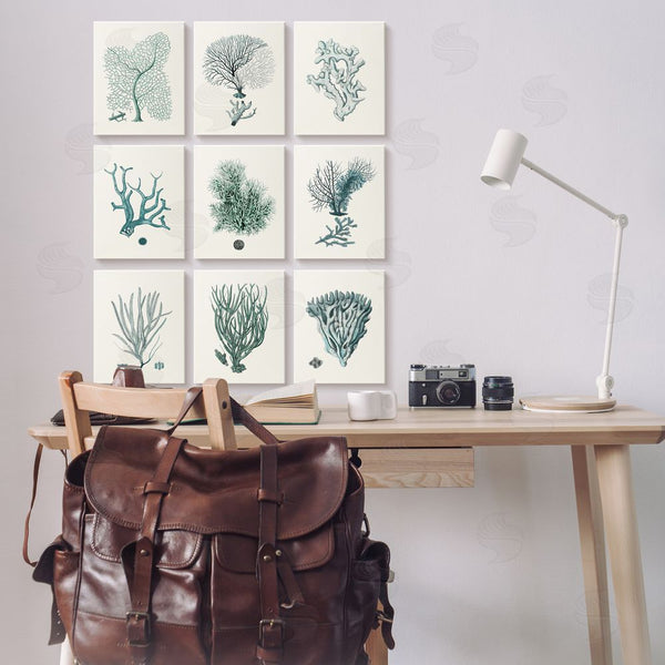 Stupell Industries Johann Esper | Deep Sea Coral Arrangement Plant Life Wall Art