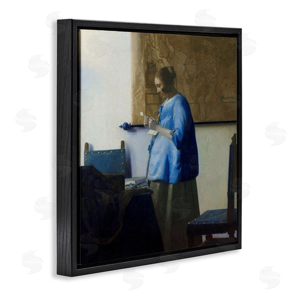 Stupell Industries Johannes Vermeer | Woman Reading A Letter 1663