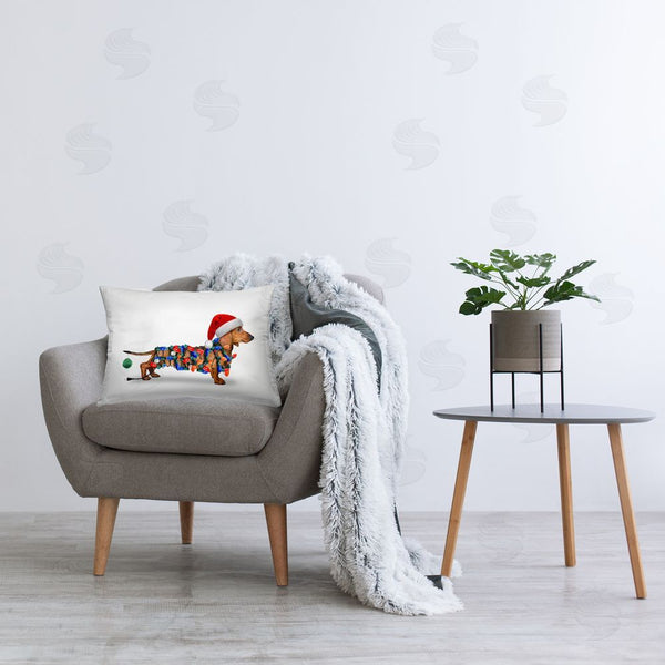 Stupell Industries John Hovenstine | Christmas Lights Wrapped Dog