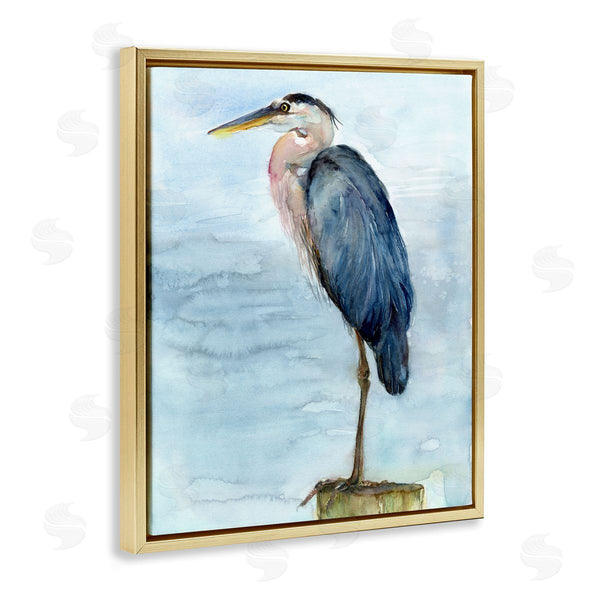 Stupell Industries John Keeling | Blue Heron's Perch Wall Art