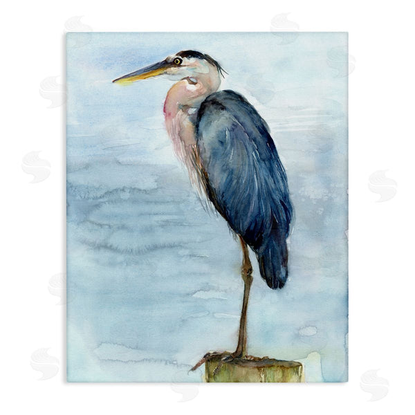 stupell industries John Keeling | Blue Heron's Perch Wall Art