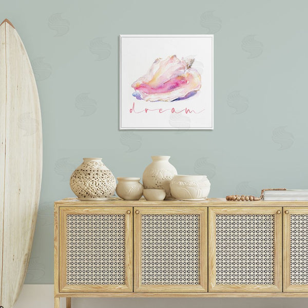 Stupell Industries John Keeling | Conch Dream Phrase Wall Art