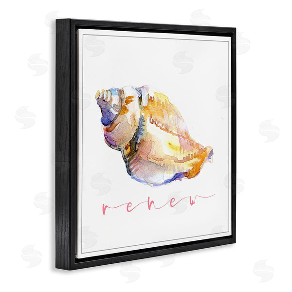 Stupell Industries John Keeling | Conch Shell Renew Wall Art