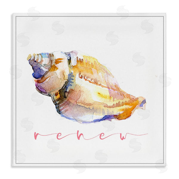 stupell industries John Keeling | Conch Shell Renew Wall Art