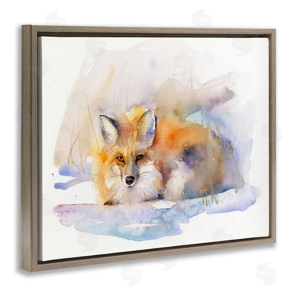 Stupell Industries John Keeling | Fox Sleeping In Snow