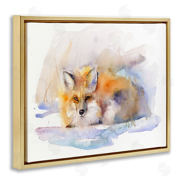 Stupell Industries John Keeling | Fox Sleeping In Snow
