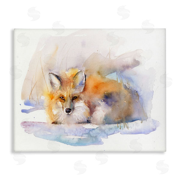 stupell industries John Keeling | Fox Sleeping in Snow