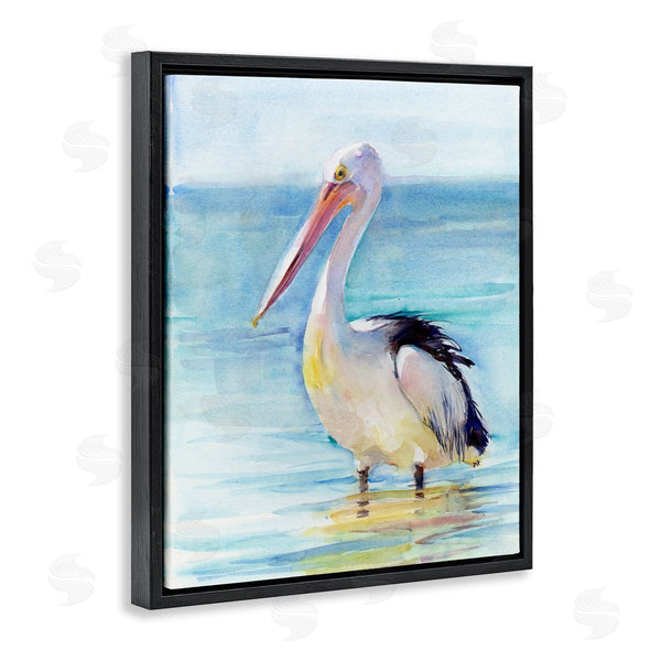 Stupell Industries John Keeling | Pelican Wading In Sea