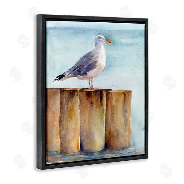 Stupell Industries John Keeling | Seagull's Perch By Sea