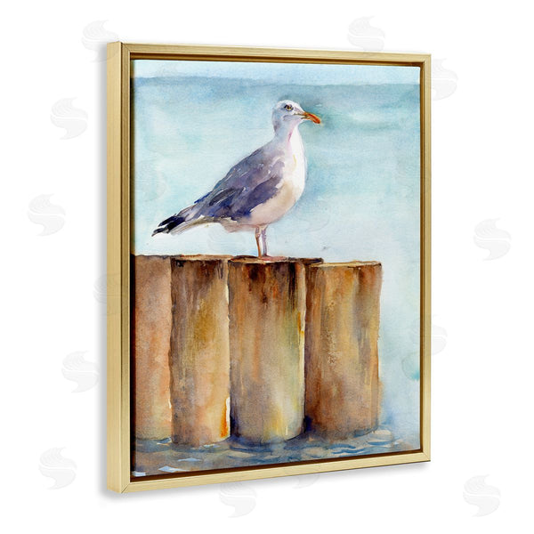 Stupell Industries John Keeling | Seagull's Perch By Sea