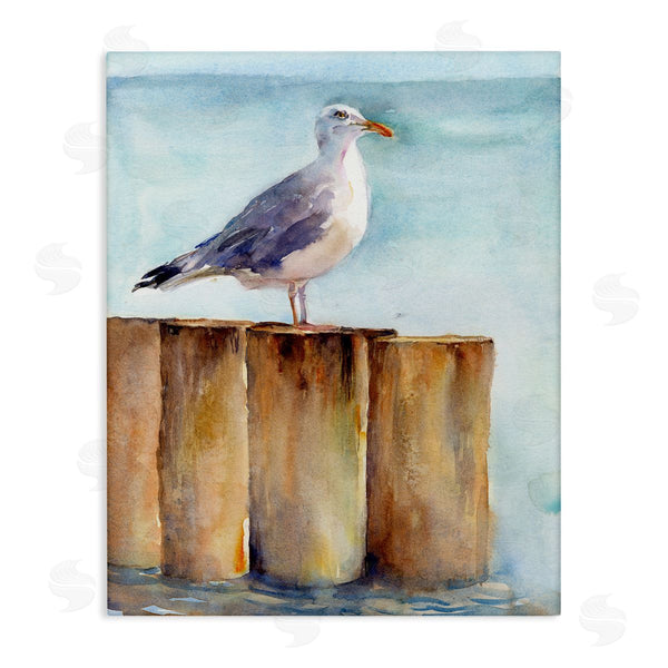 stupell industries John Keeling | Seagull's Perch by Sea
