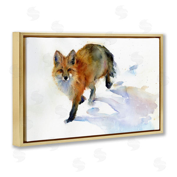 Stupell Industries John Keeling | Stepping Fox In Snow