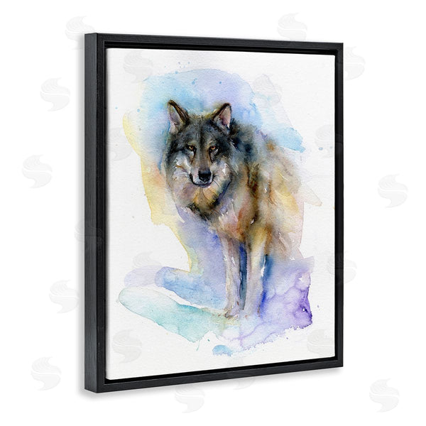 Stupell Industries John Keeling | Watercolor Wolf In Snow
