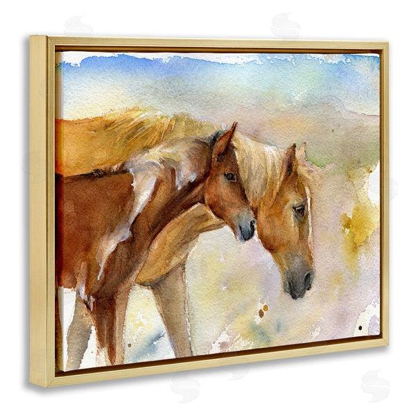 Stupell Industries John Keeling | Wild Horses Watercolor