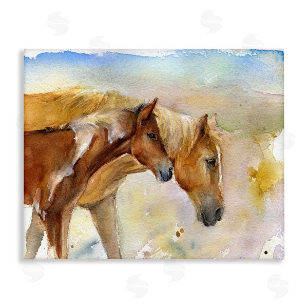 stupell industries John Keeling | Wild Horses Watercolor