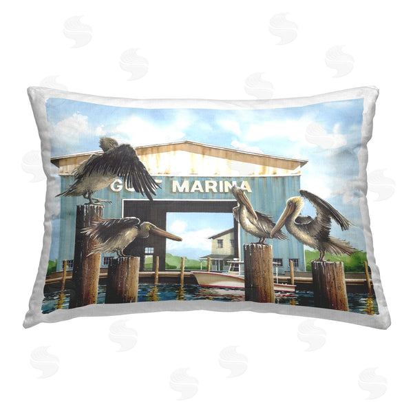stupell industries John Rossini | Boat Marina Pelicans