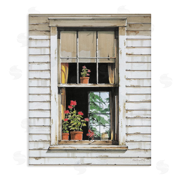 stupell industries John Rossini | Cottage Window View Wall Art