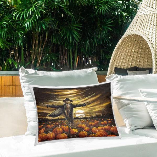 Stupell Industries John Rossini | Scarecrow In Pumpkin Field