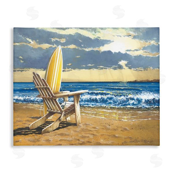 stupell industries John Rossini | Surfboard & Beach Waves Wall Art