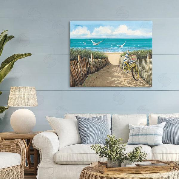 Stupell Industries John Rossini | Yellow Beach Taxi Coast Wall Art