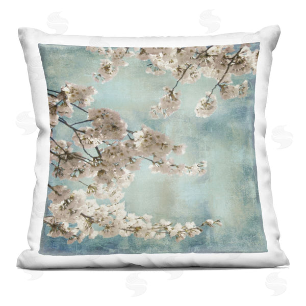 stupell industries John Seba | Distressed Cherry Blossom Tree Printed Throw Pillow