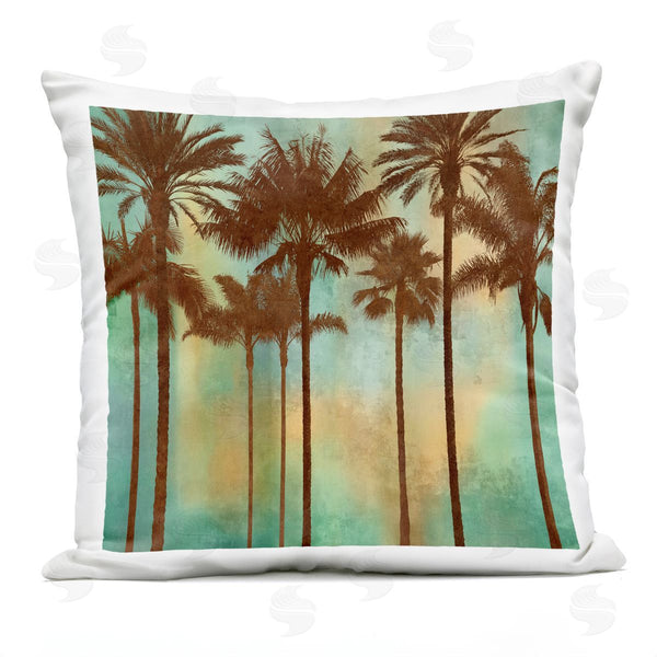 Stupell Industries John Seba | Palm Trees Over Gradient Printed Throw Pillow