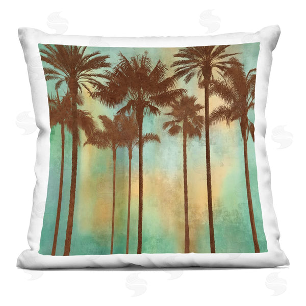 stupell industries John Seba | Palm Trees over Gradient Printed Throw Pillow