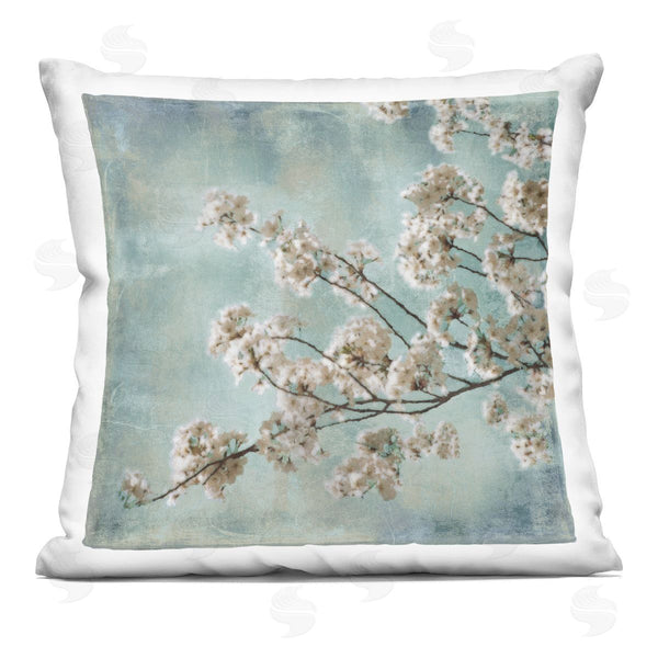stupell industries John Seba | Shabby Chic Cherry Blossoms Printed Throw Pillow