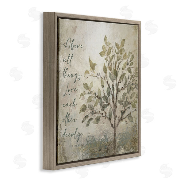Stupell Industries John Spaeth | Rustic Love Each Other Deeply