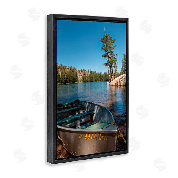 Stupell Industries Jon Evan | Bring It Back Docked Boat Wall Art
