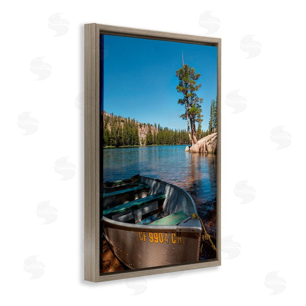 Stupell Industries Jon Evan | Bring It Back Docked Boat Wall Art