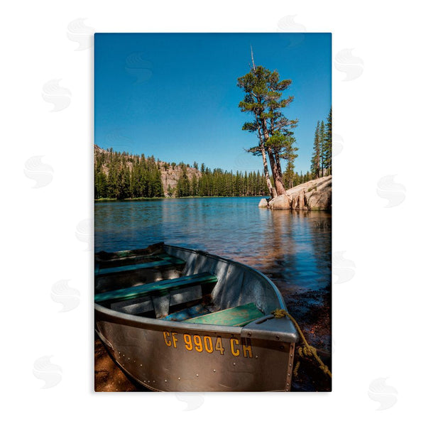 stupell industries Jon Evan | Bring It Back Docked Boat Wall Art