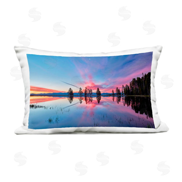 Stupell Industries Jon Evan | Gull Point At Sunrise Printed Throw Pillow