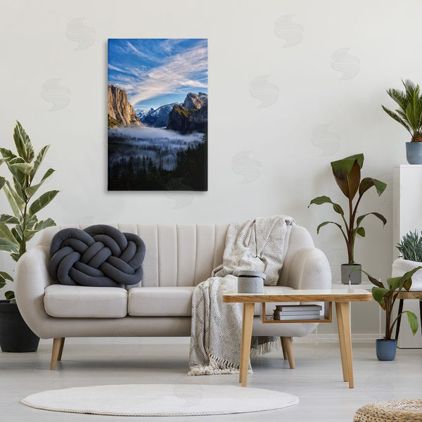 Stupell Industries Jon Evan | Half Dome With Fog Wall Art