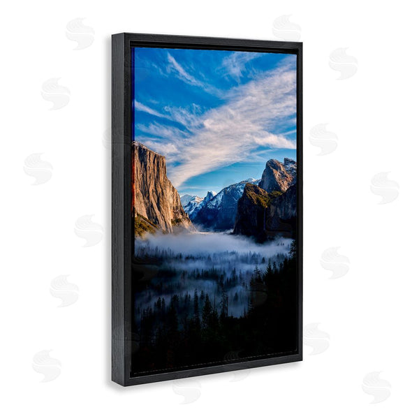 Stupell Industries Jon Evan | Half Dome With Fog Wall Art