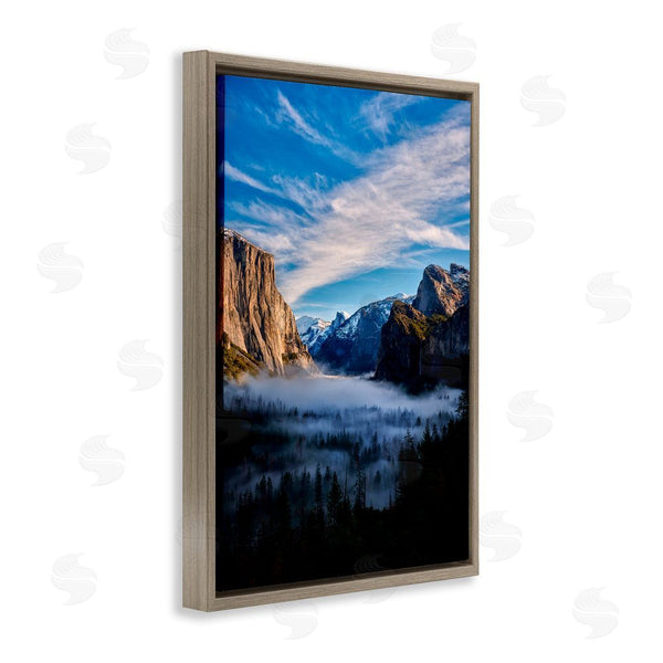 Stupell Industries Jon Evan | Half Dome With Fog Wall Art