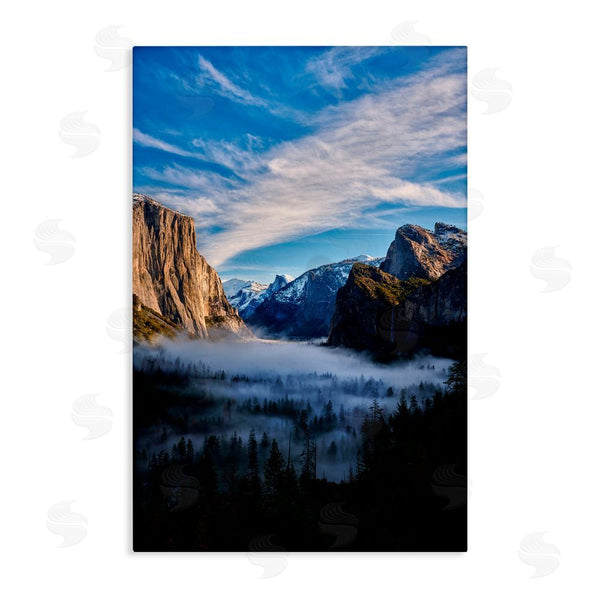 stupell industries Jon Evan | Half Dome With Fog Wall Art