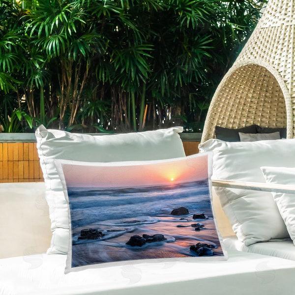 Stupell Industries Jon Evan | Life Always Changes Seascape Printed Throw Pillow