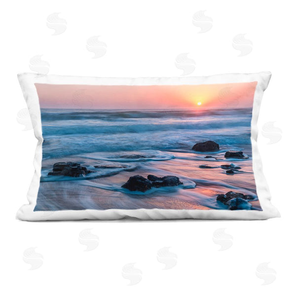 stupell industries Jon Evan | Life Always Changes Seascape Printed Throw Pillow