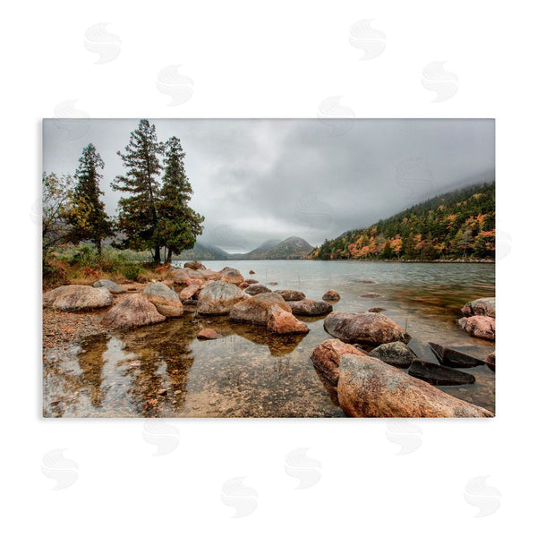 stupell industries Jon Evan | Pond In The Mountains Wall Art