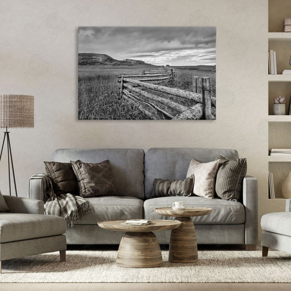 Stupell Industries Jon Evan | Zigzag Fence Into Pasture Wall Art