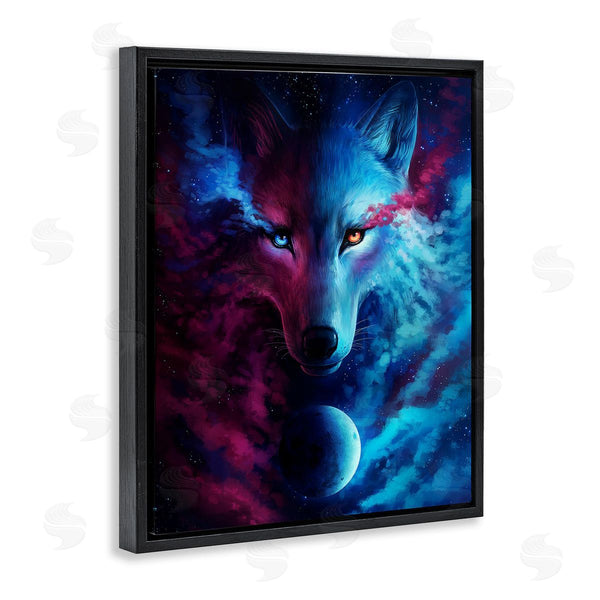 Stupell Industries Jonas Jodicke | Ombre Wolf & Clouds Wall Art