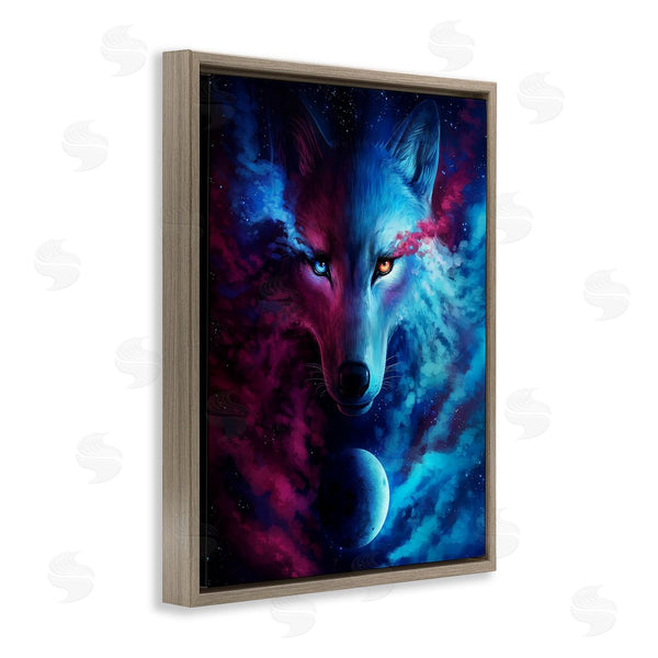 Stupell Industries Jonas Jodicke | Ombre Wolf & Clouds Wall Art